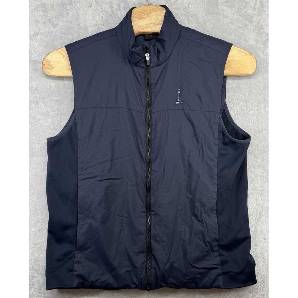 Dunning Golf Lightweight Puffer Vest Blue Carmel CC Men's Size XL